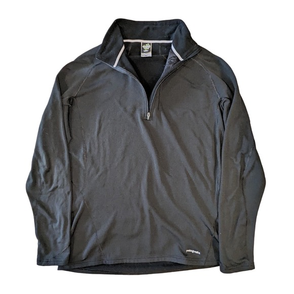 Patagonia Other - Patagonia Mens XL Shirt Base Layer Capilene Polartec Pullover 1/4 Zip Black